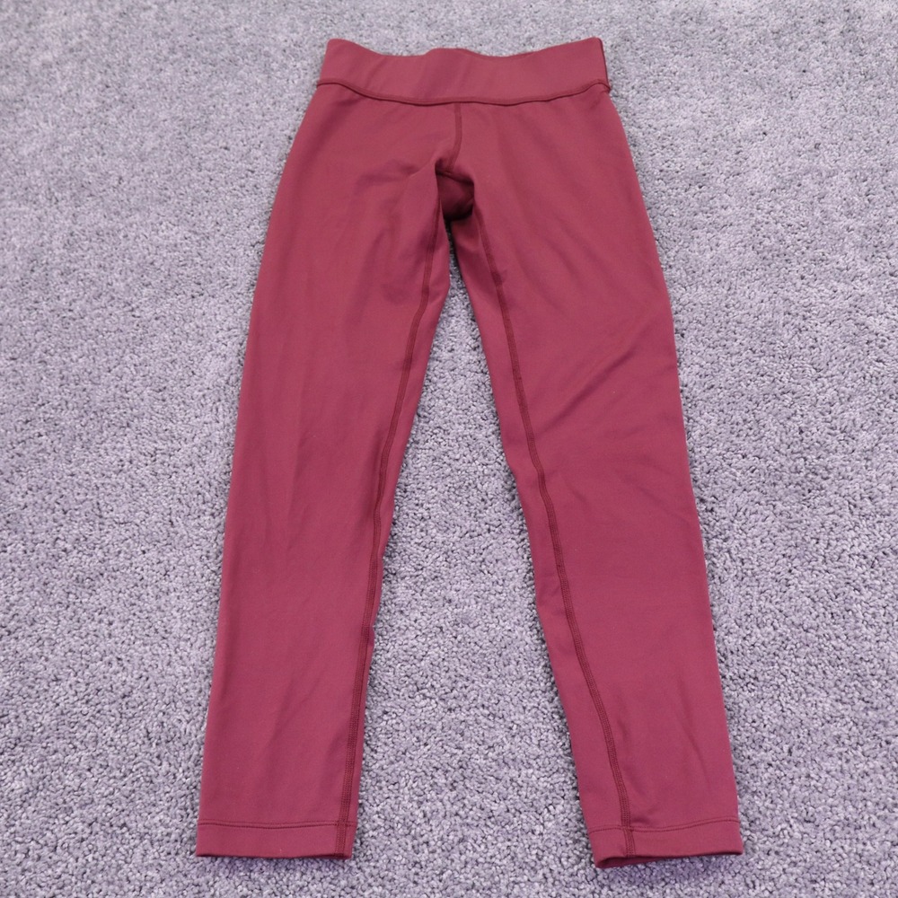 Cotopaxi Leggings Womens Small Burgundy Maroon Athletic Yoga Activewear Pants